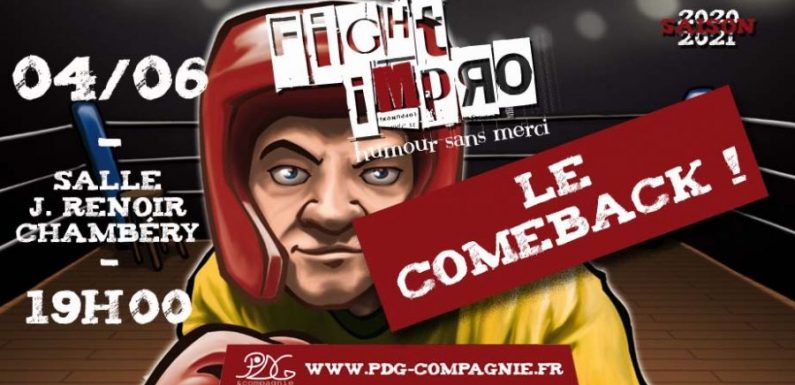 Fight impro – Le comeback – Chambéry 🗓